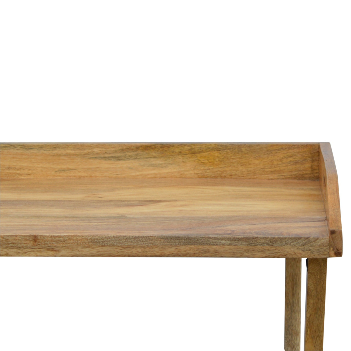 Butler Writing Desk | Oak Solid Mango Wood