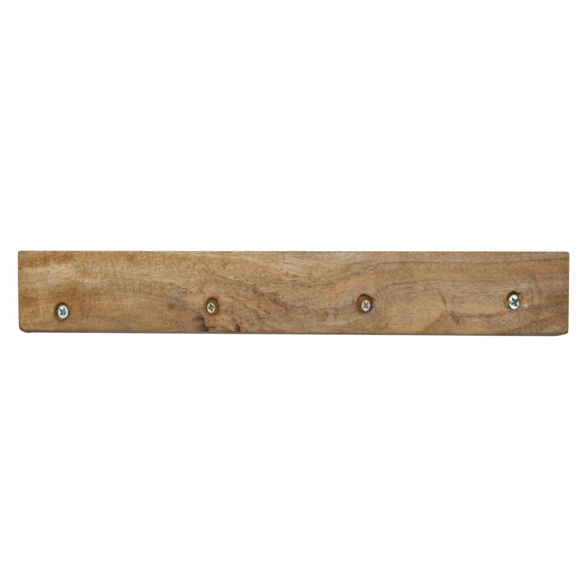 Solid Wood Wall Mounted Bedside Table | Oak-Ish Mango Wood Wall-Mounted