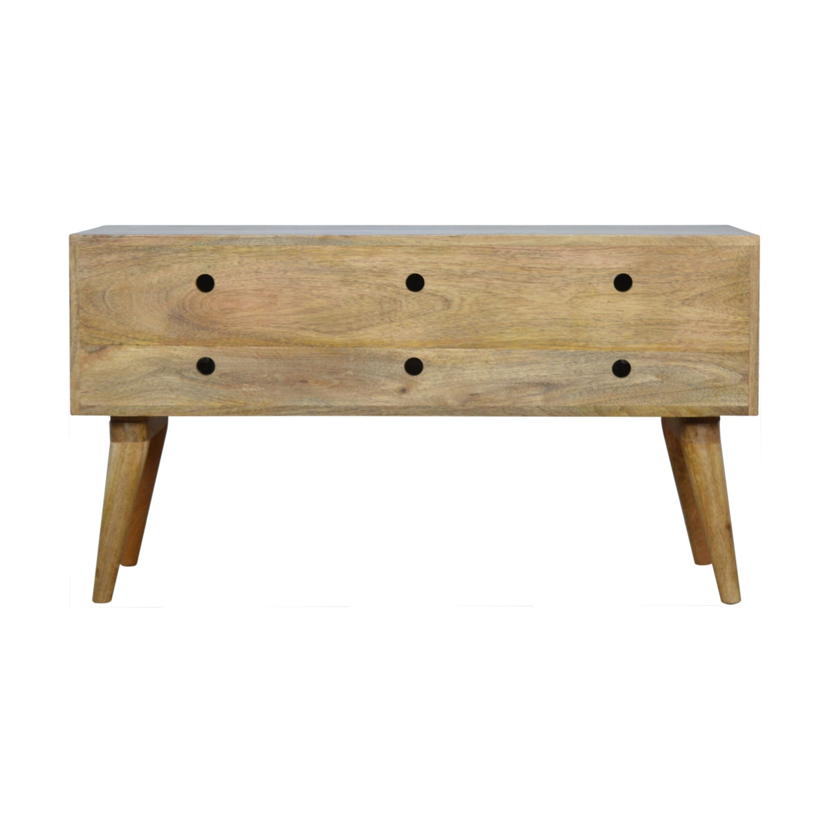 Oak-ish Diamond Bench | Hand-Carved