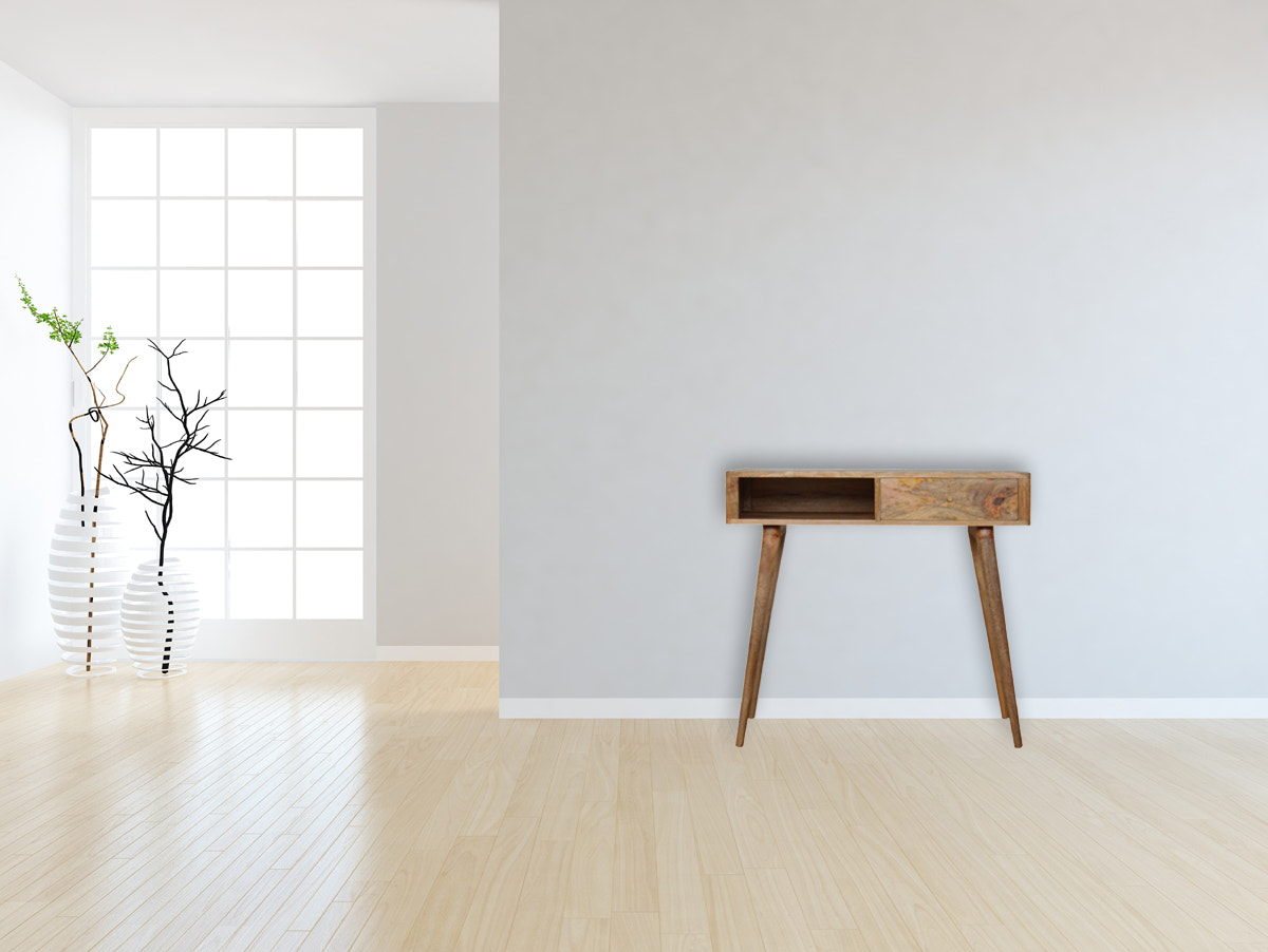 Leaf Embossed Writing Desk