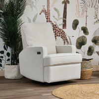 Madison Electric Recliner Nursing Chair Bouclé