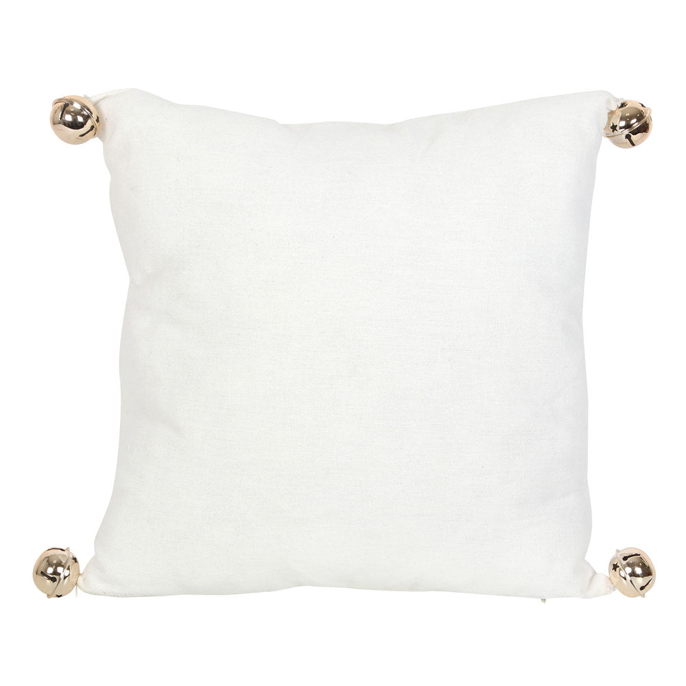 35cm This House Believes Cushion with Bells