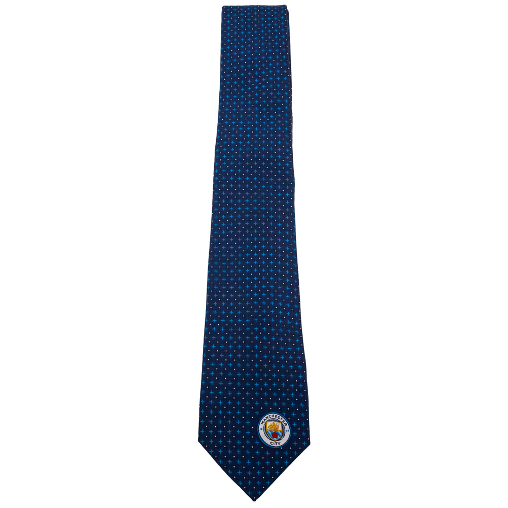 Manchester City FC Navy Blue Tie