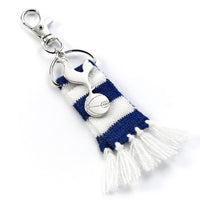 Tottenham Hotspur FC Blue Bar Scarf Bag Charm Official Merchandise