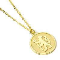 Chelsea FC Gold Finish Crest Necklace