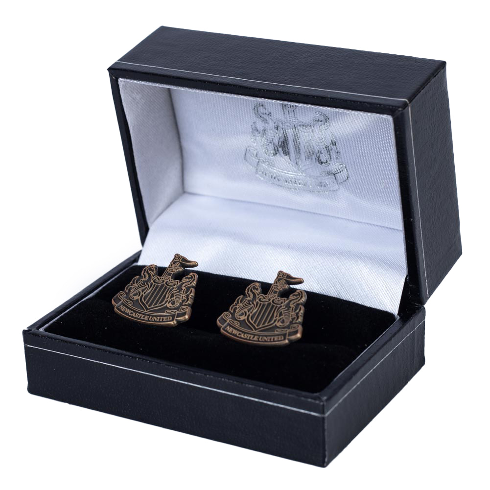 Newcastle United FC Antique Gold Cufflinks