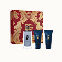 Dolce & Gabbana K Gift Set 100ml EDT + 50ml Aftershave Balm + 50ml Shower Gel