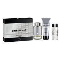 Mont Blanc Explorer Platinum Gift Set 100ml EDP + 100ml Shower Gel +2x 7.5ml EDP