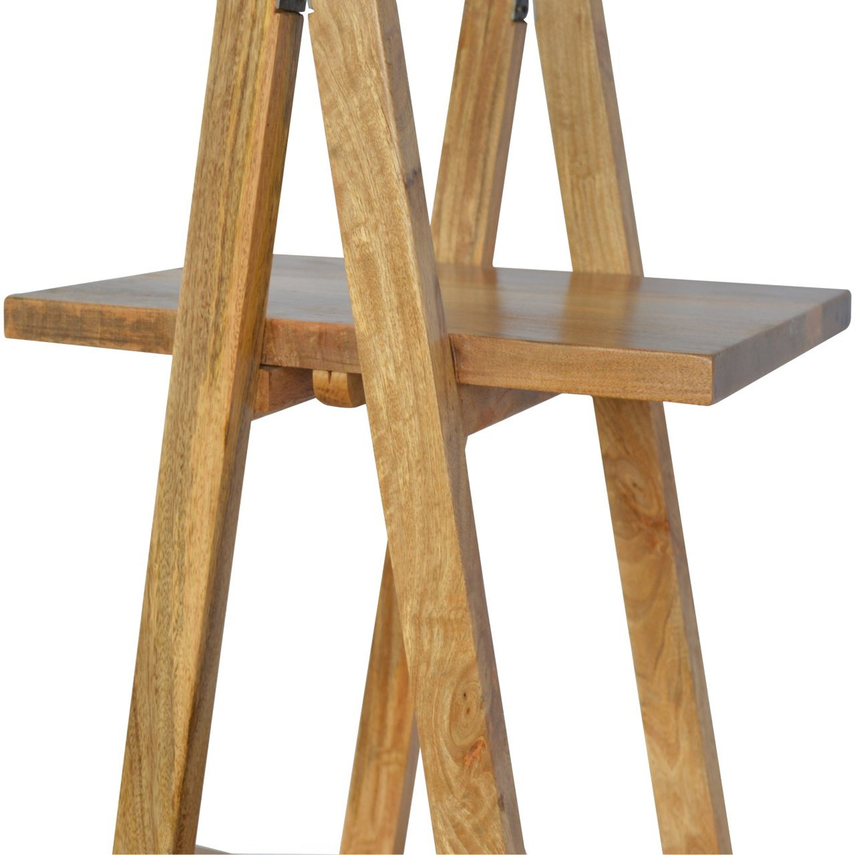 Ladder Style Open Display Unit Chest of Drawers | Oak Mango Wood