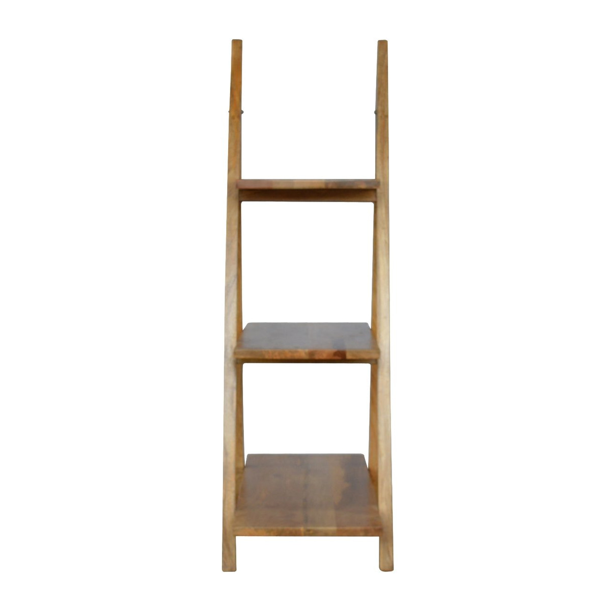 Ladder Style Open Display Unit Chest of Drawers | Oak Mango Wood