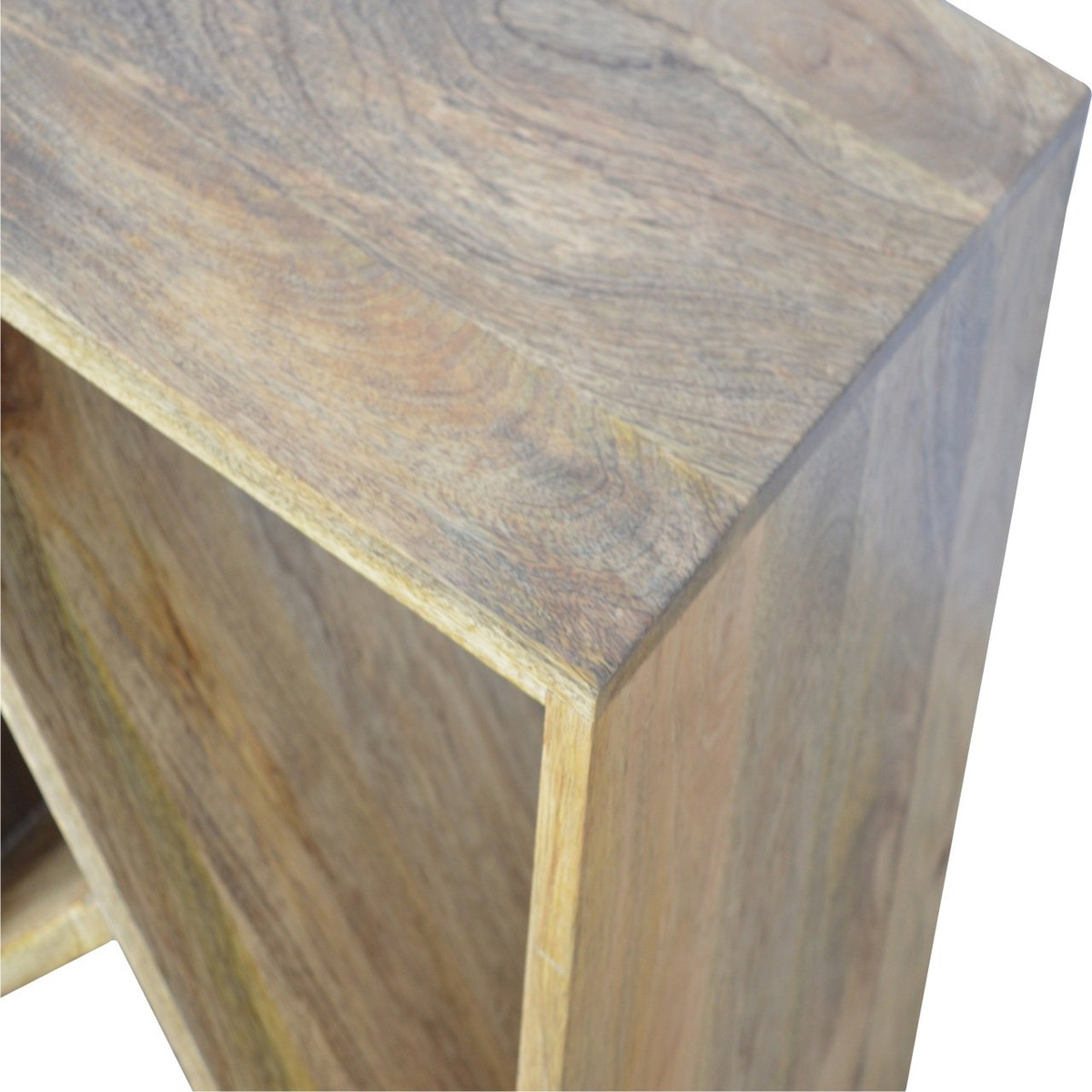 Geometric Library Side Table Accent Piece