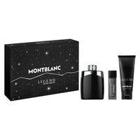 Mont Blanc Legend Gift Set 100ml EDT + 100ml Shower Gel + 7.5ml EDT