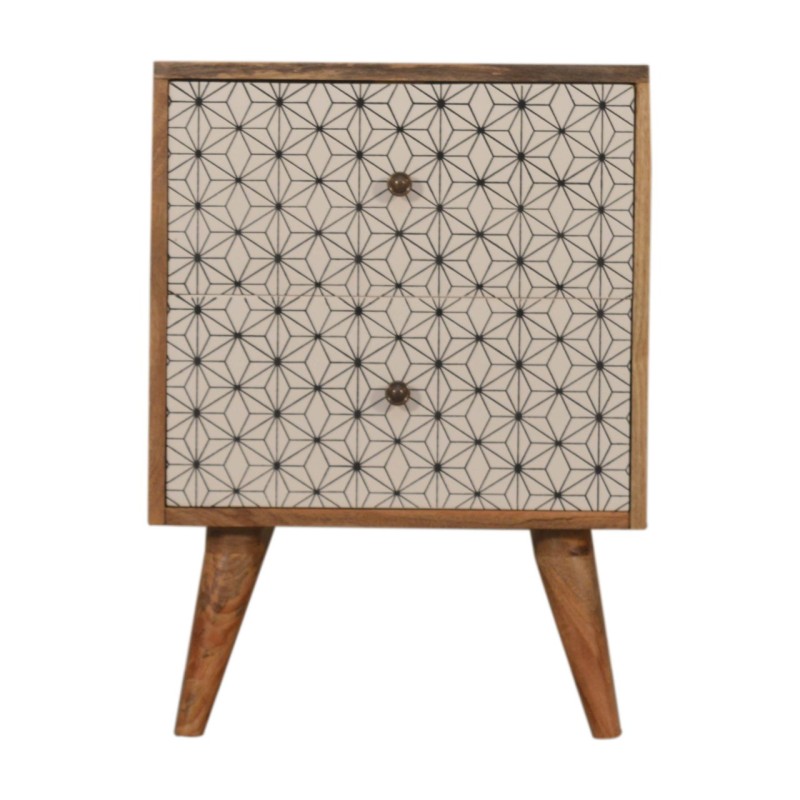 Prima 2 Drawer Bedside