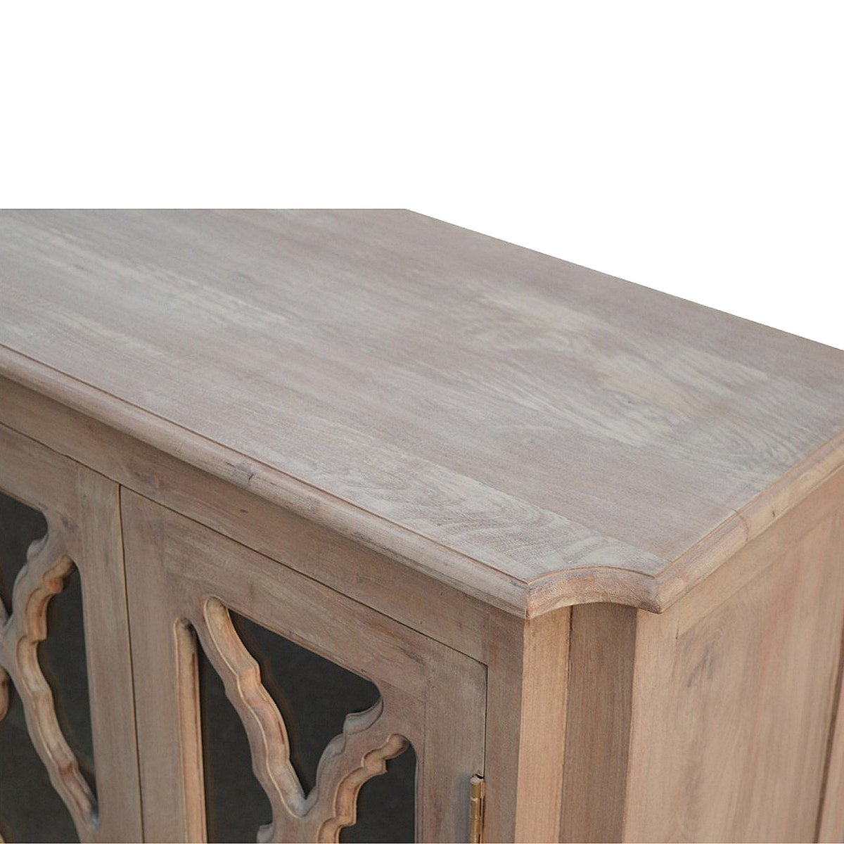 Carved Glazed Sidebaord Chest of Drawers | Hand-Carved