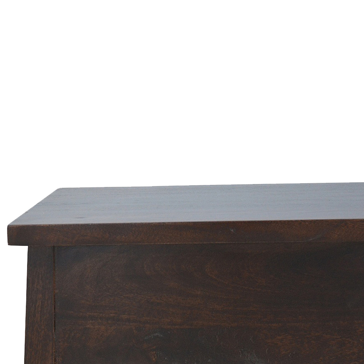 Walnut Hallway Storage Bench | Hidden Storage