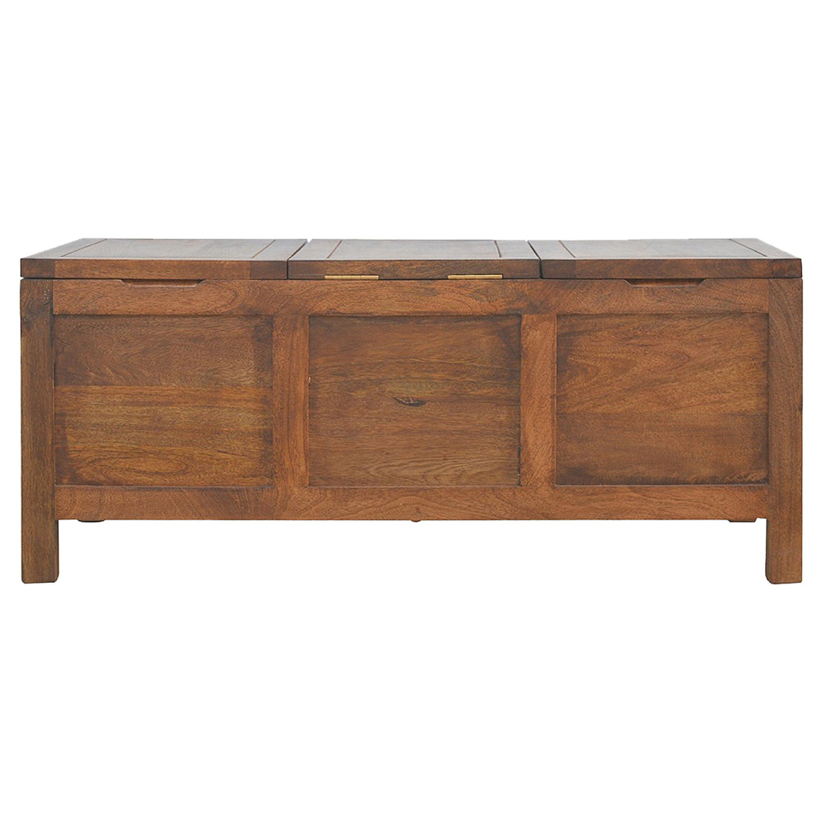 Solid Wood Tucker Table Accent Piece | Chestnut Mango Wood
