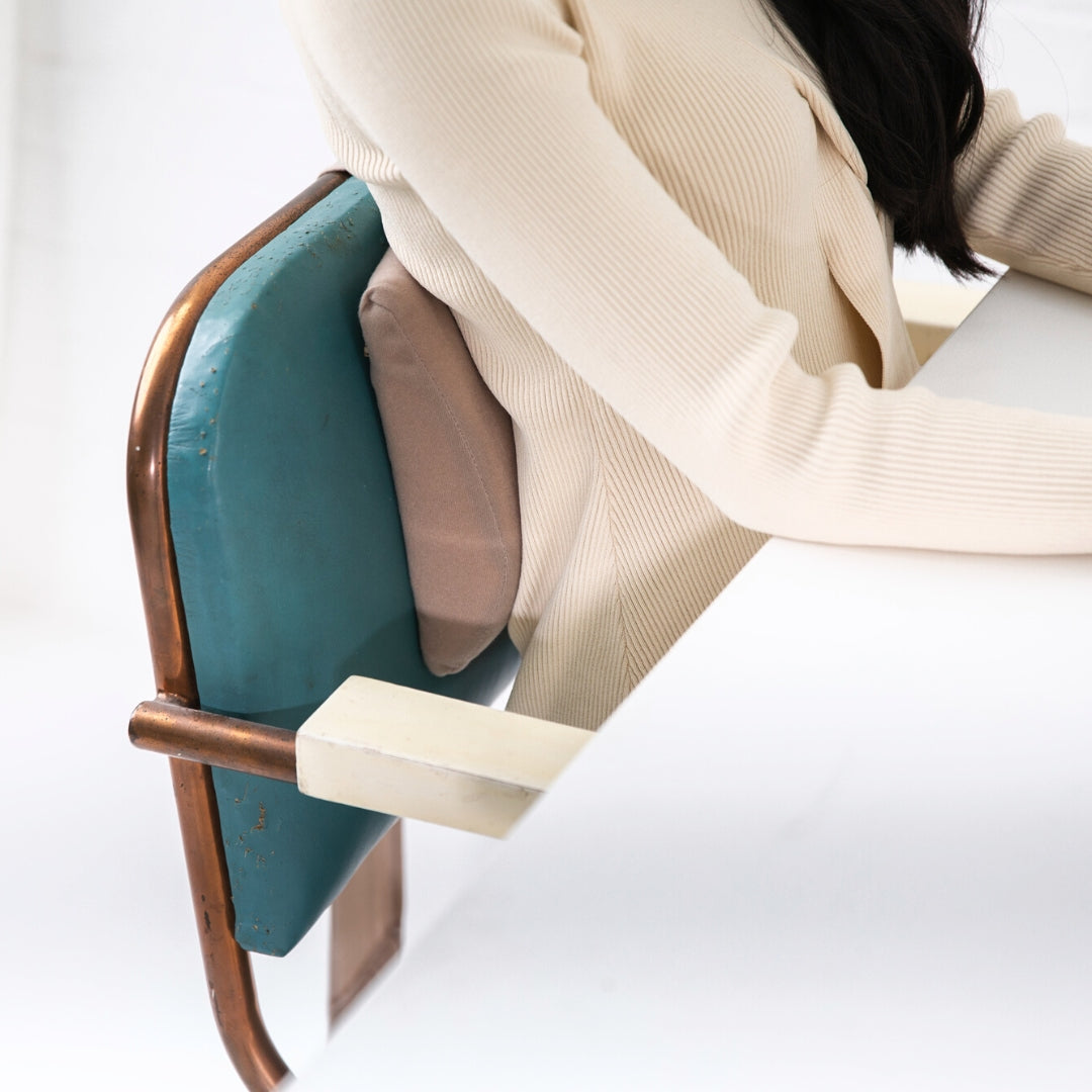 Weighted Lumbar Support Cushion | Chair Back Support Pillow