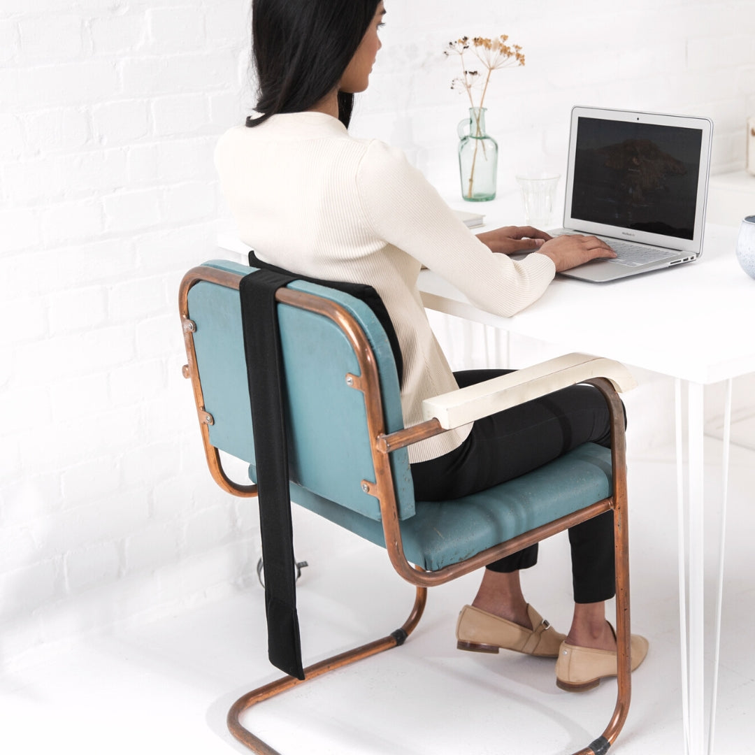 Weighted Lumbar Support Cushion | Chair Back Support Pillow