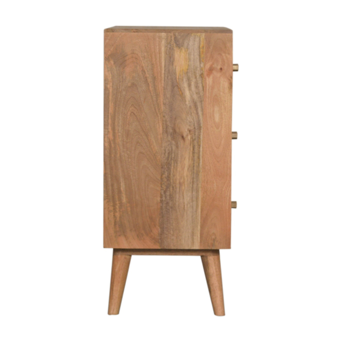 Dice Chest of Drawers | Oak Solid Mango Wood