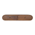 Floating Chestnut London Console Chest of Drawers | Wall-Mounted