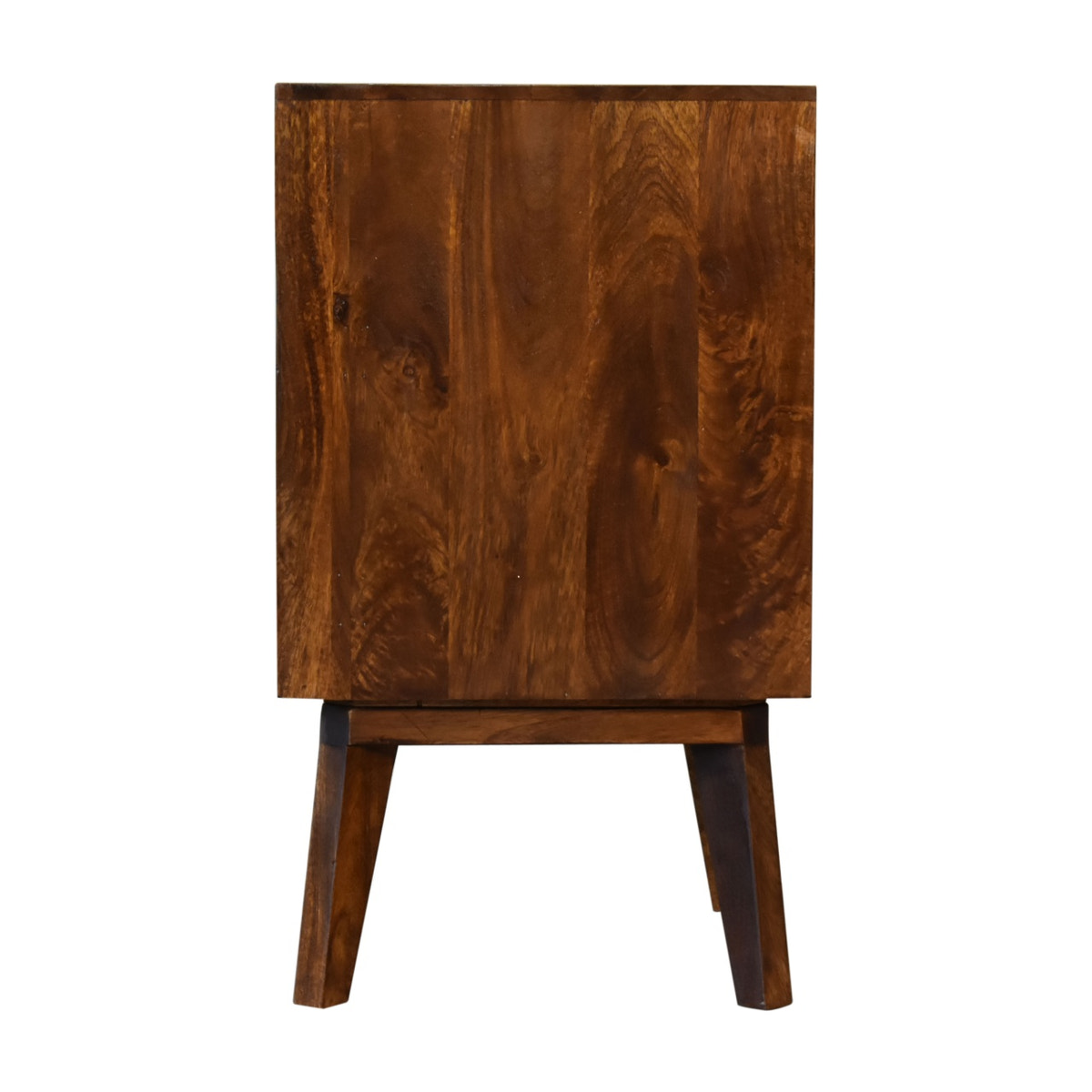 Zen Bedside Table | Chestnut Solid Mango Wood