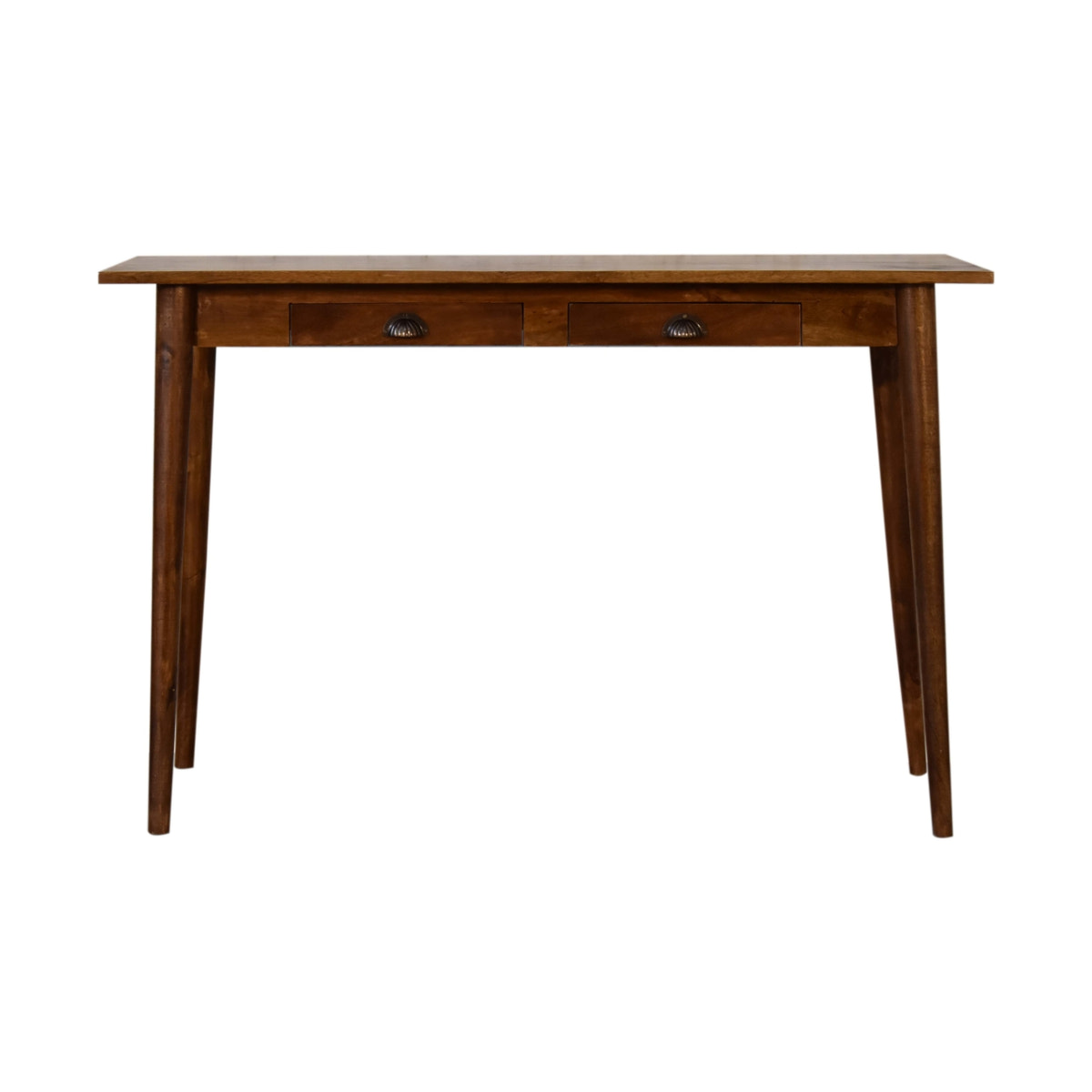 2-Drawer Chestnut Writing Desk