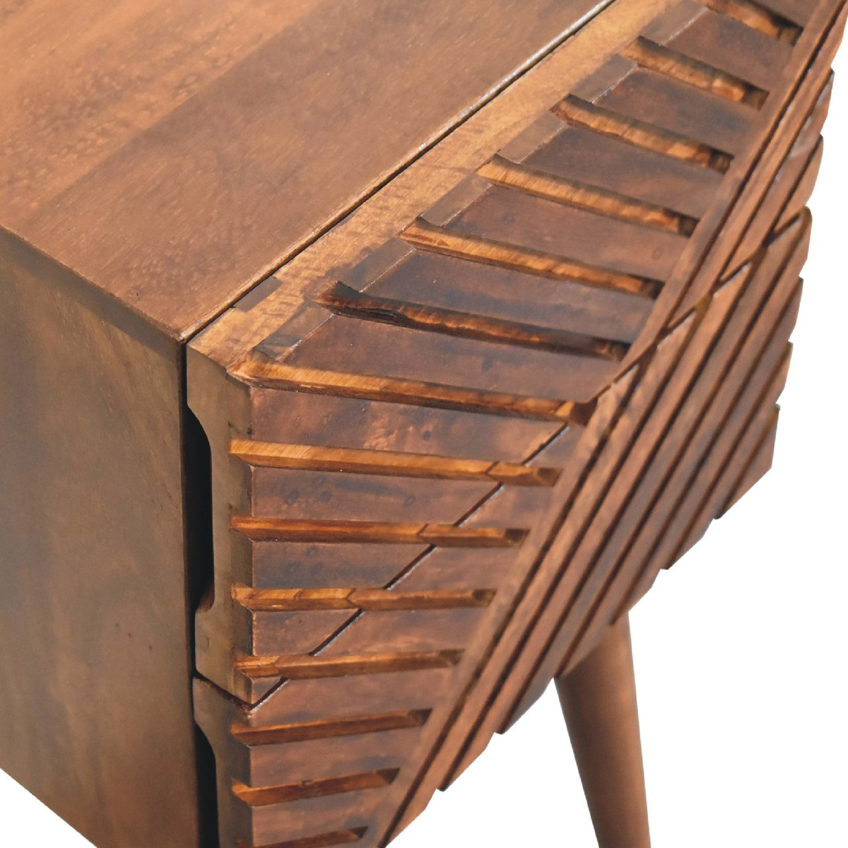 Lille Mini Chestnut Bedside Table