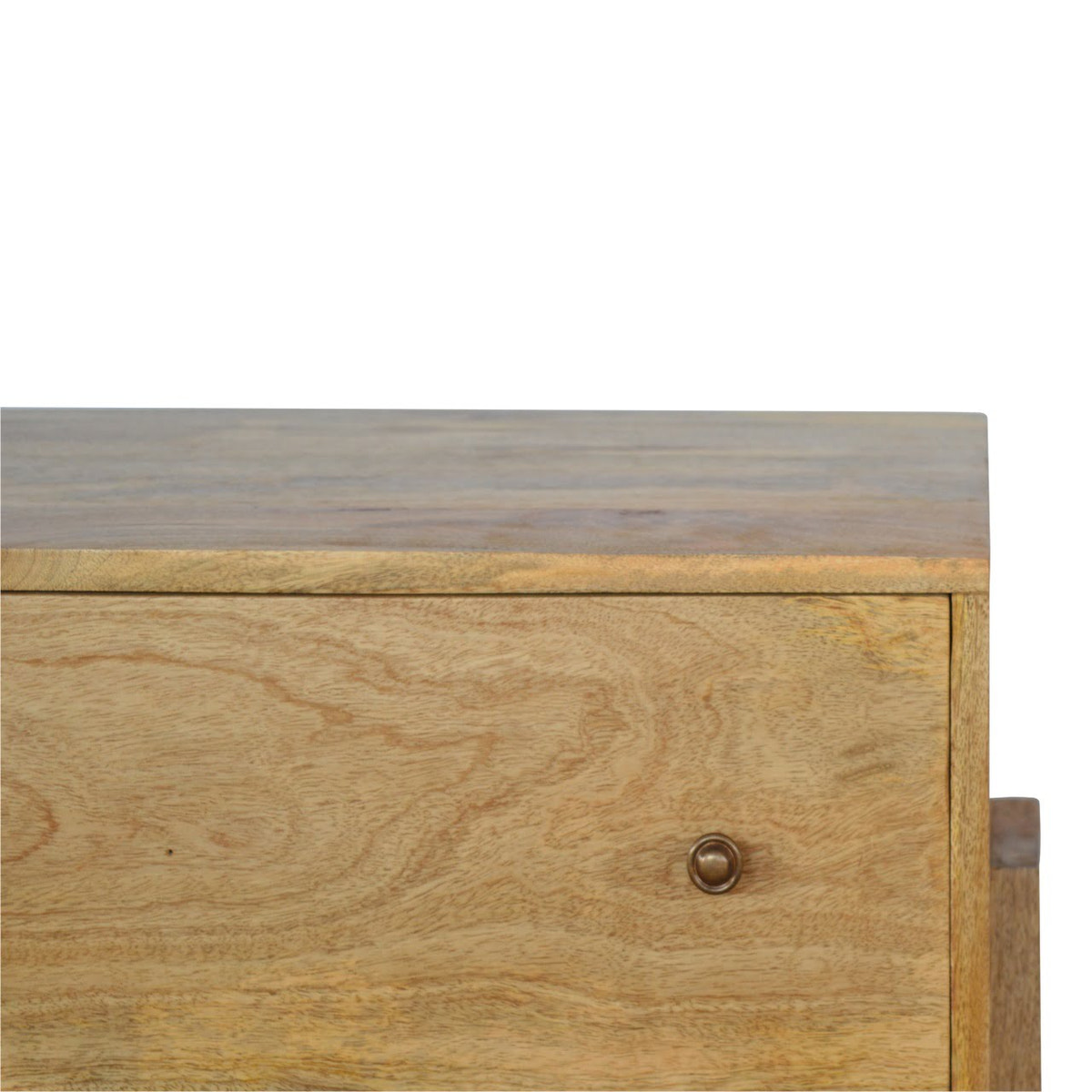 Trestle Chest of Drawers | Oak-Ish Mango Wood