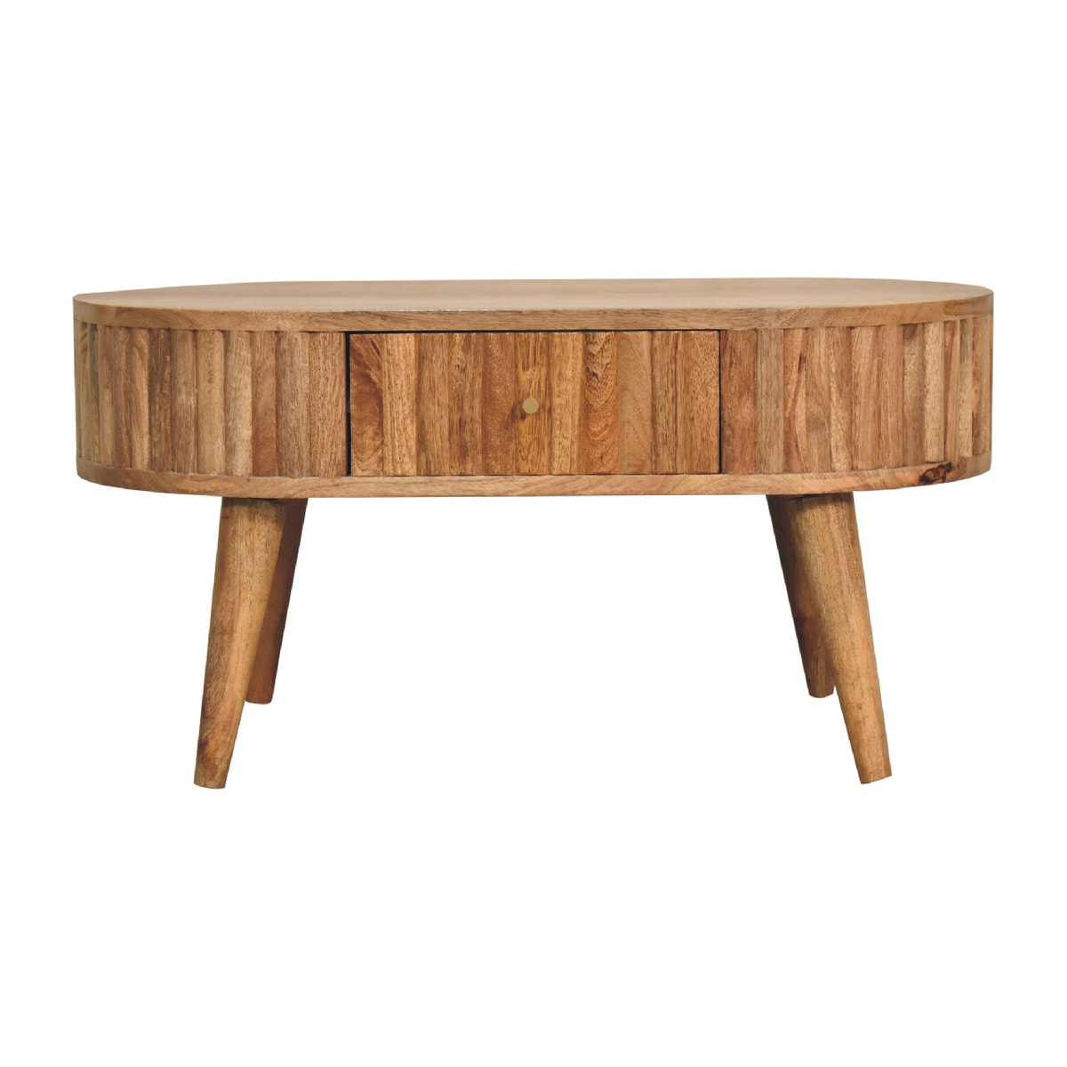 Stripe Coffee Table | Oak-Ish Solid Mango Wood