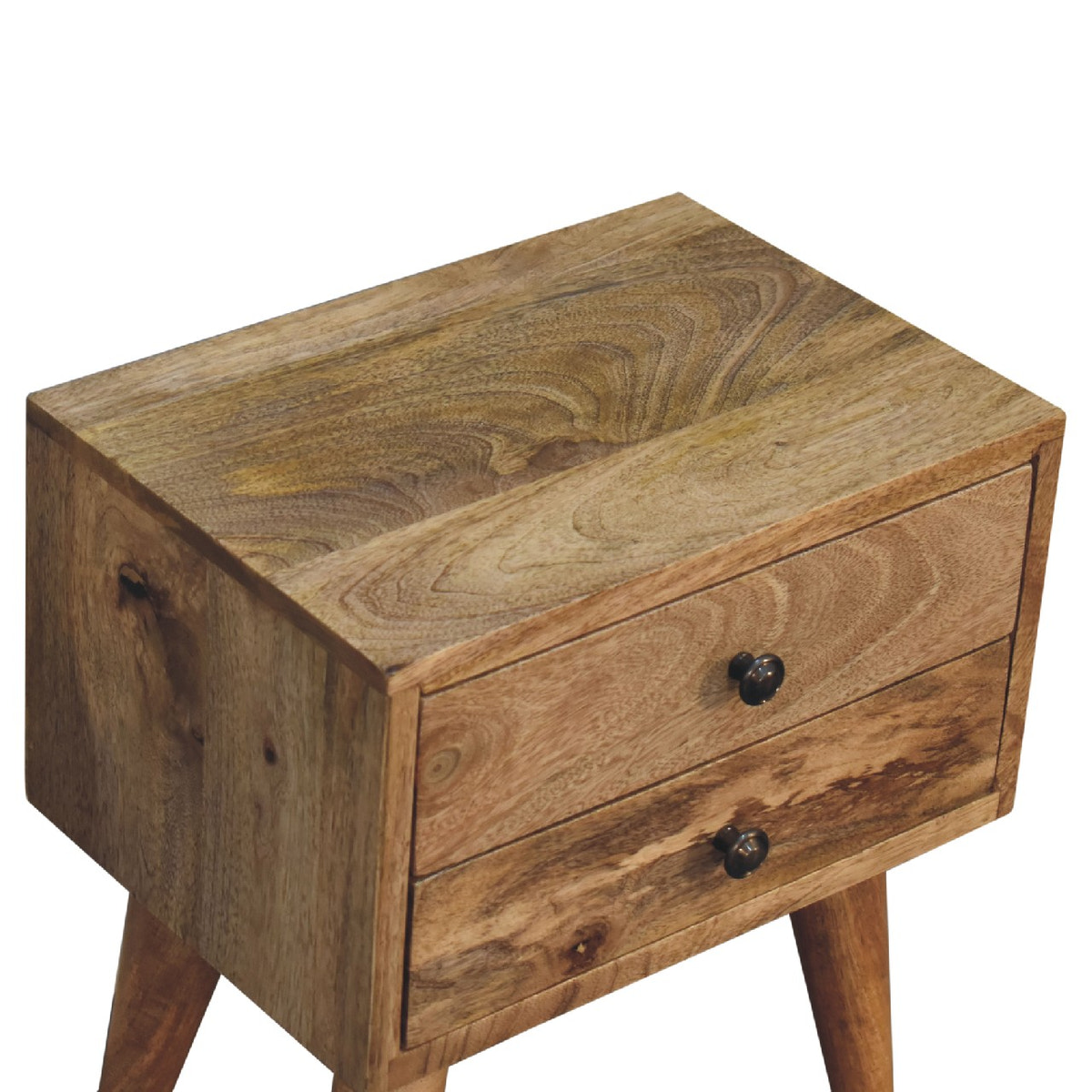 Mini Oak-ish Modern Bedside Table