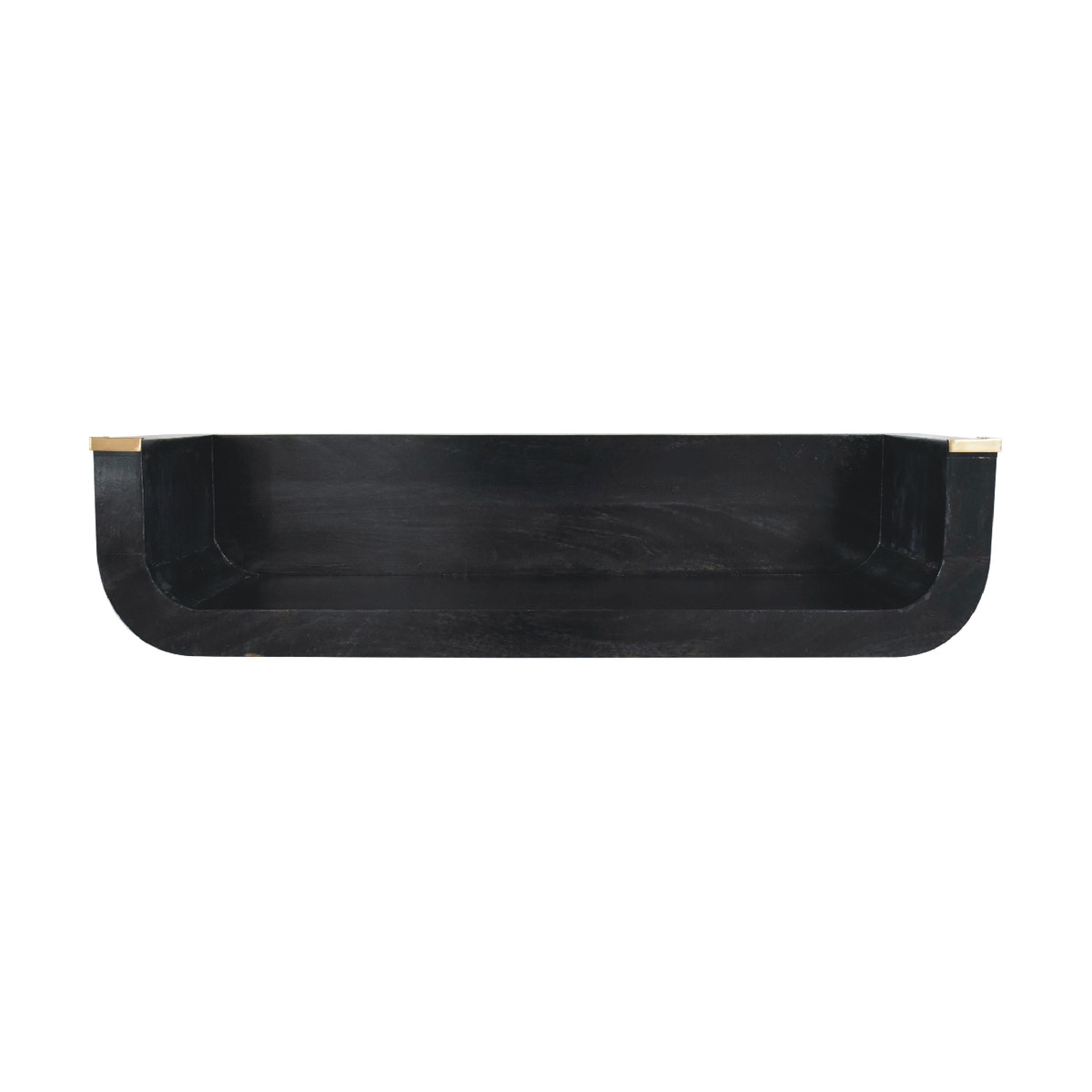 Indira Floating Console Table | Black Mango Wood