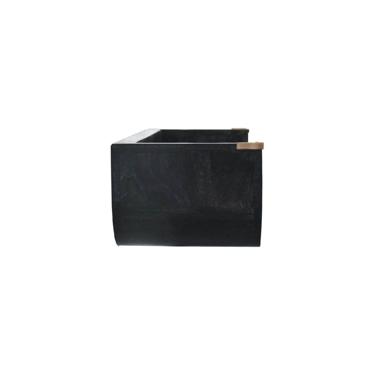 Indira Floating Console Table | Black Mango Wood