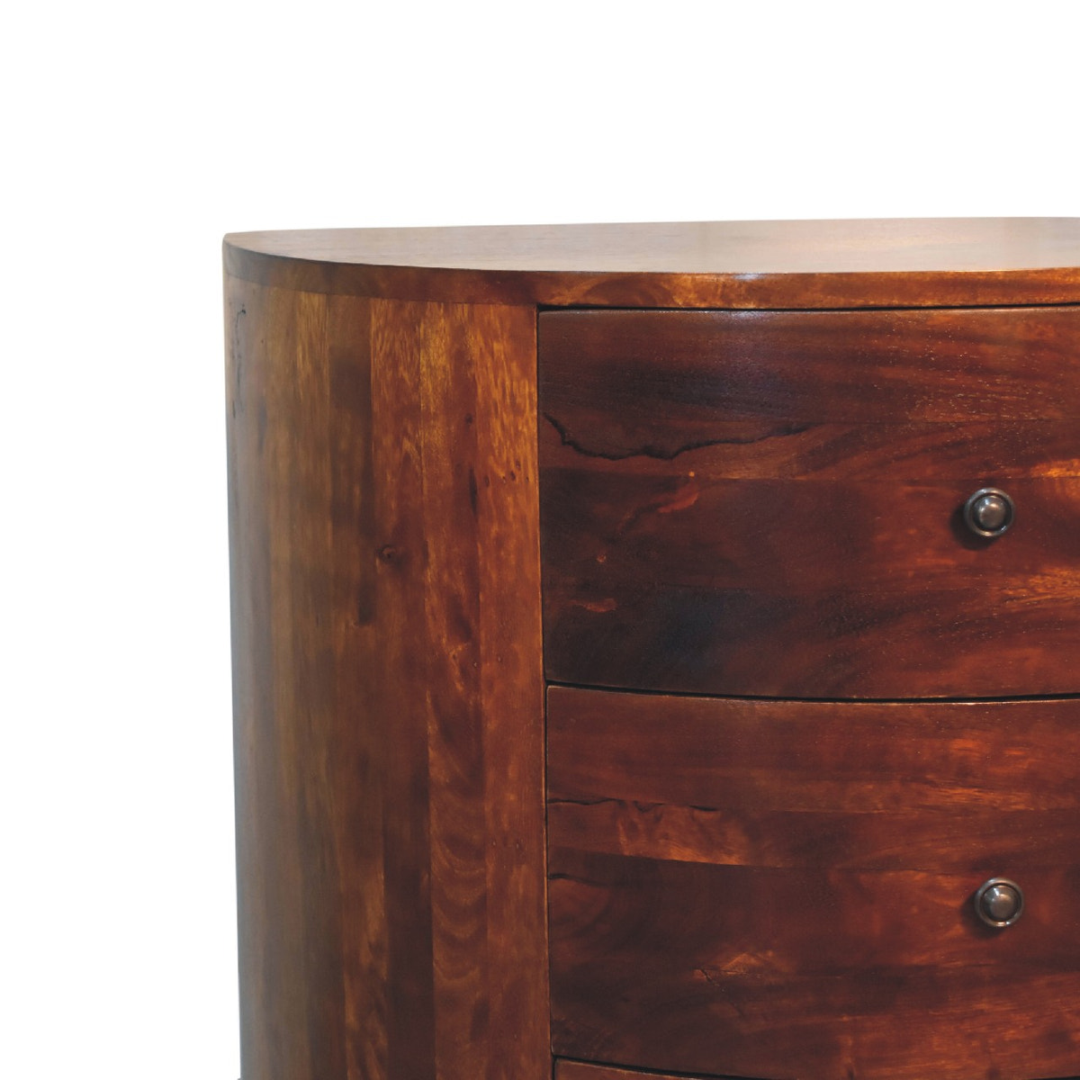 Odyssey Chest of Drawers | Chestnut Solid Mango Wood
