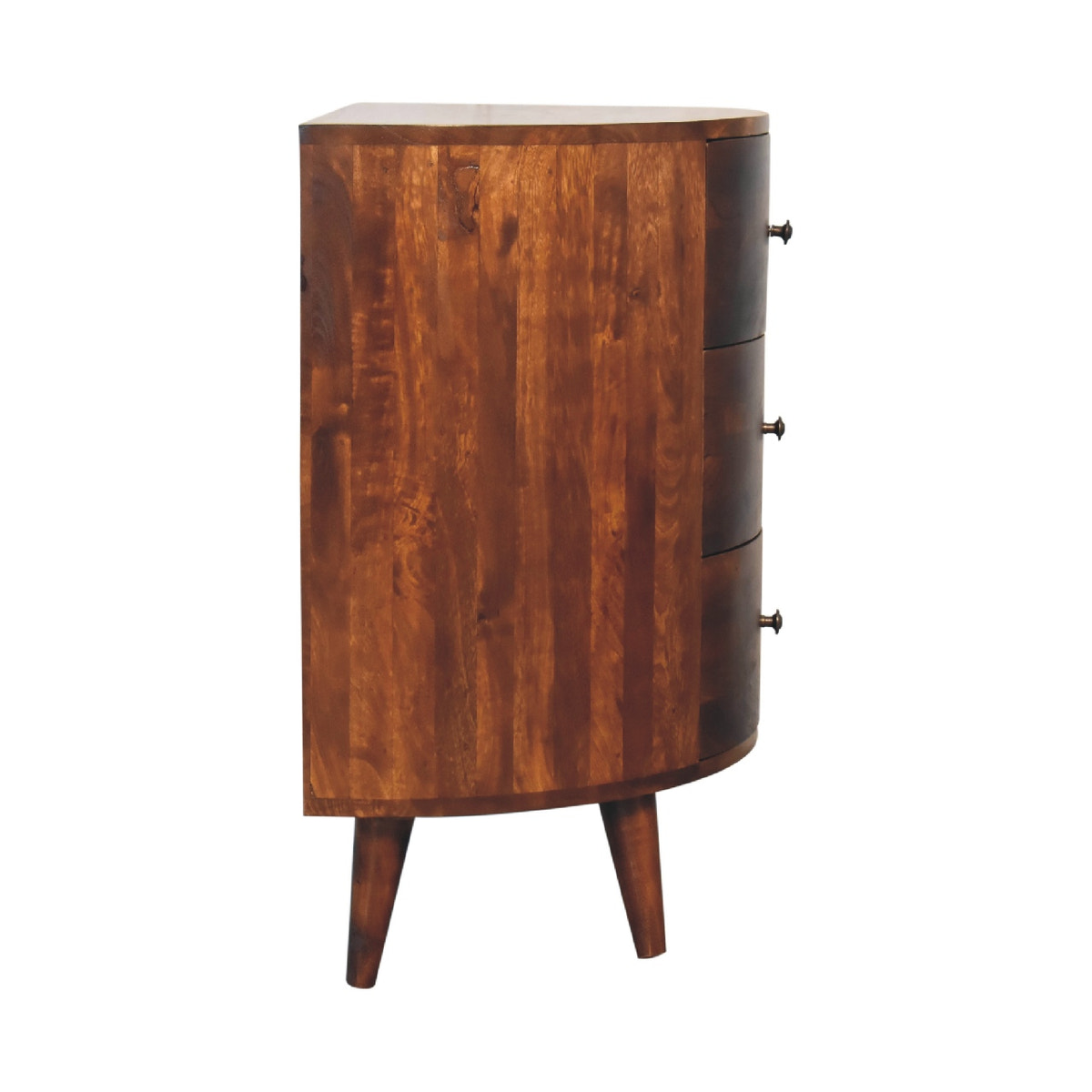 Odyssey Chest of Drawers | Chestnut Solid Mango Wood
