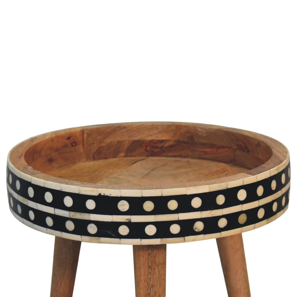 Mini Pattern Nordic End Table Accent Piece