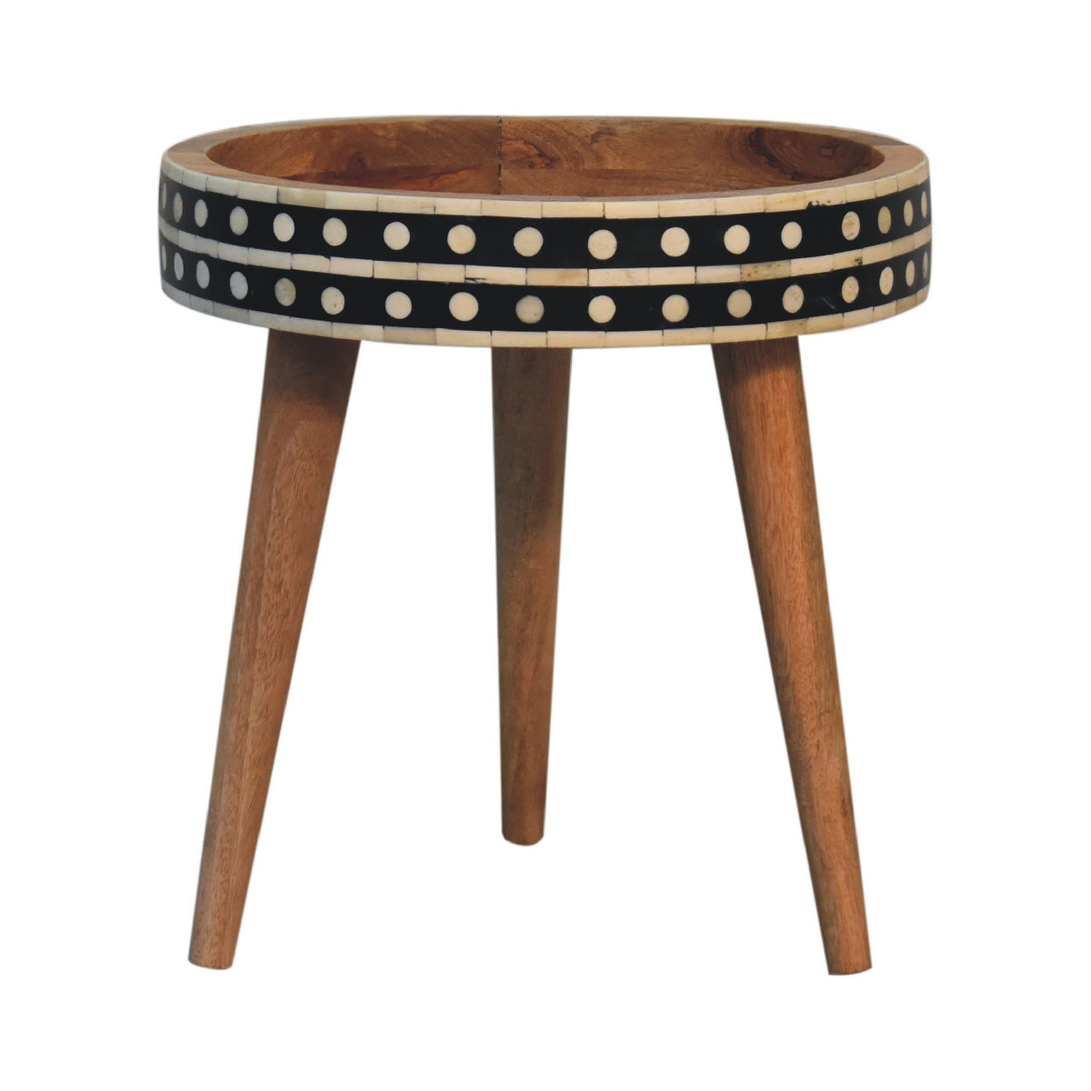 Mini Pattern Nordic End Table Accent Piece