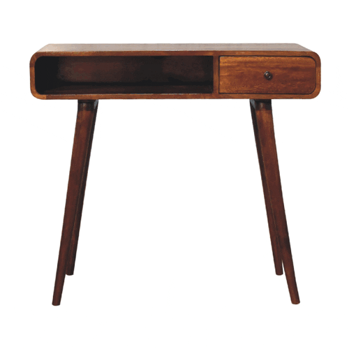 Chestnut London Open Console Chest of Drawers