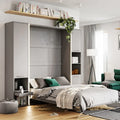 Single (90cm) Vertical Wall Bed (Spring Lift)