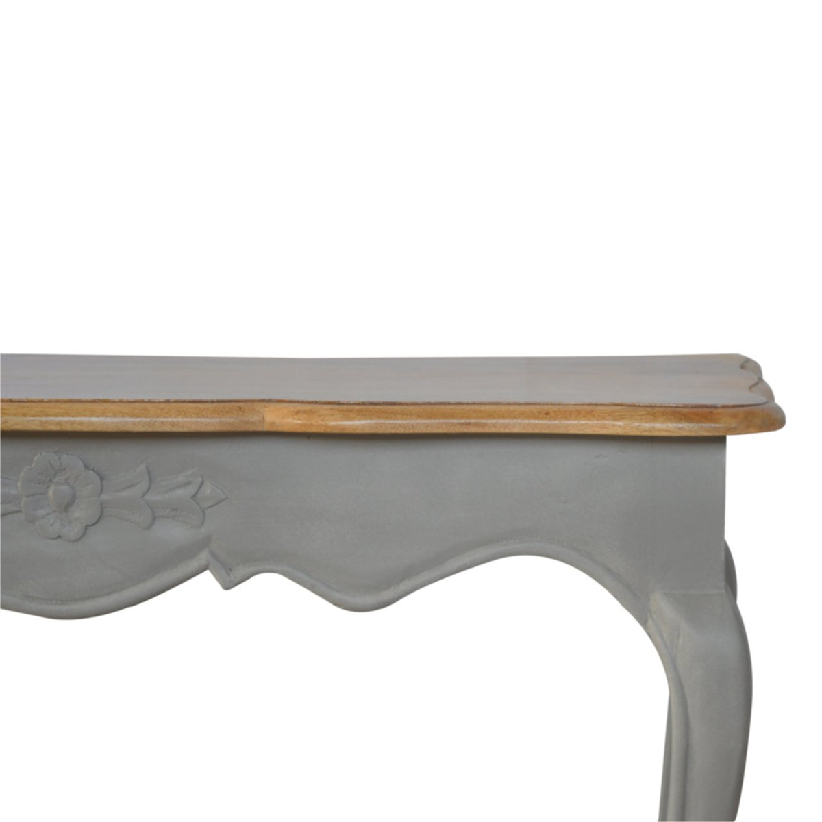 Emerald Velvet Tray Style Footstool | Cotton Velvet