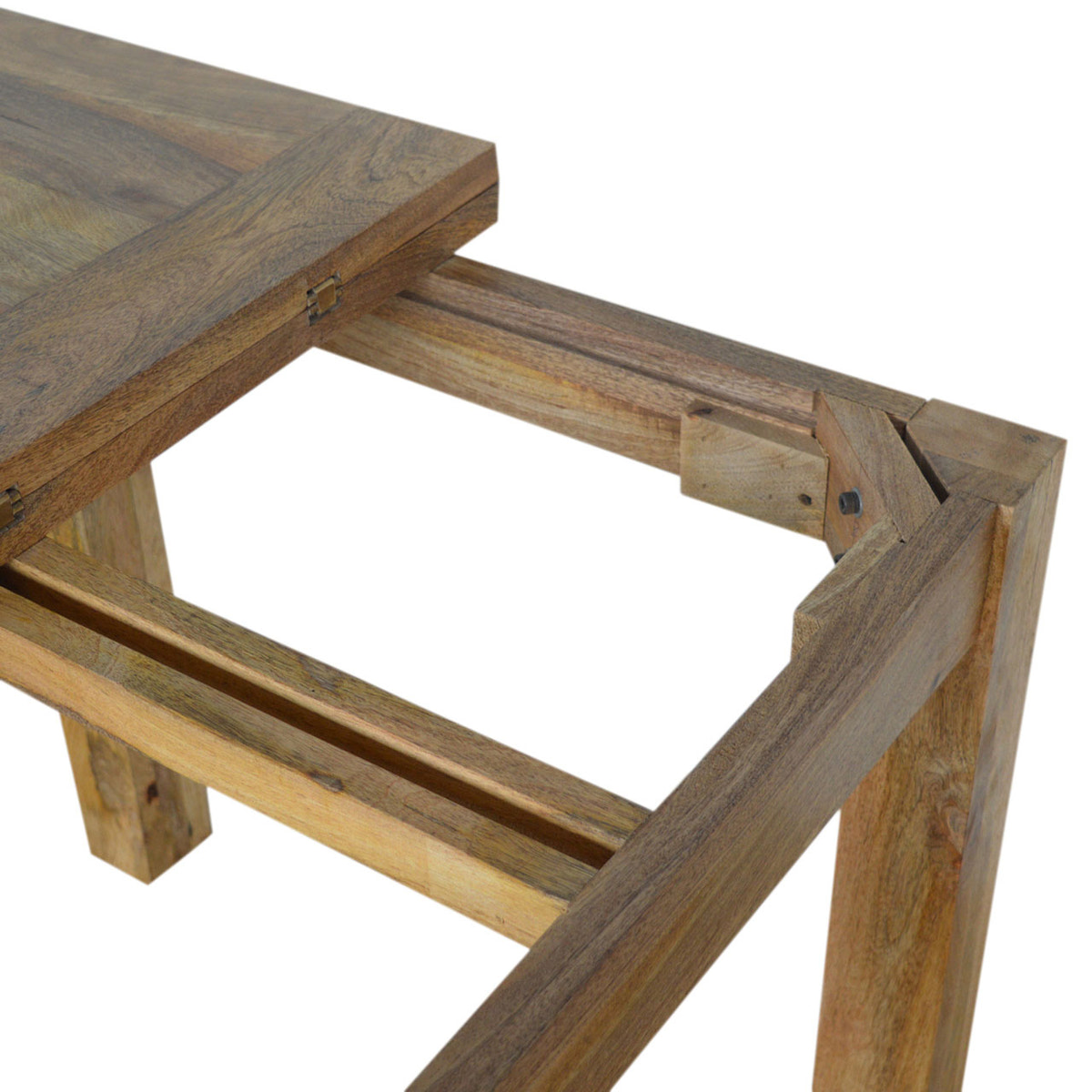 Extendable Butterfly Dining Table | Oak Mango Wood