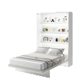 Modern wall bed design featuring the CP-10 Over Bed Unit for horizontal wall bed concept, perfect for small spaces.