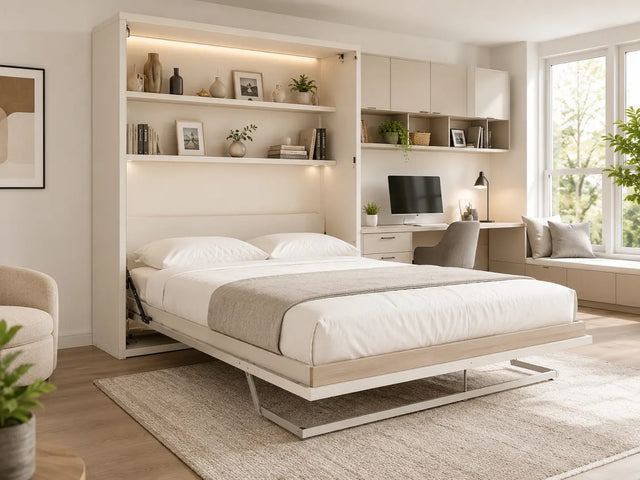 Space-saving wall beds & Murphy beds for flexible rooms