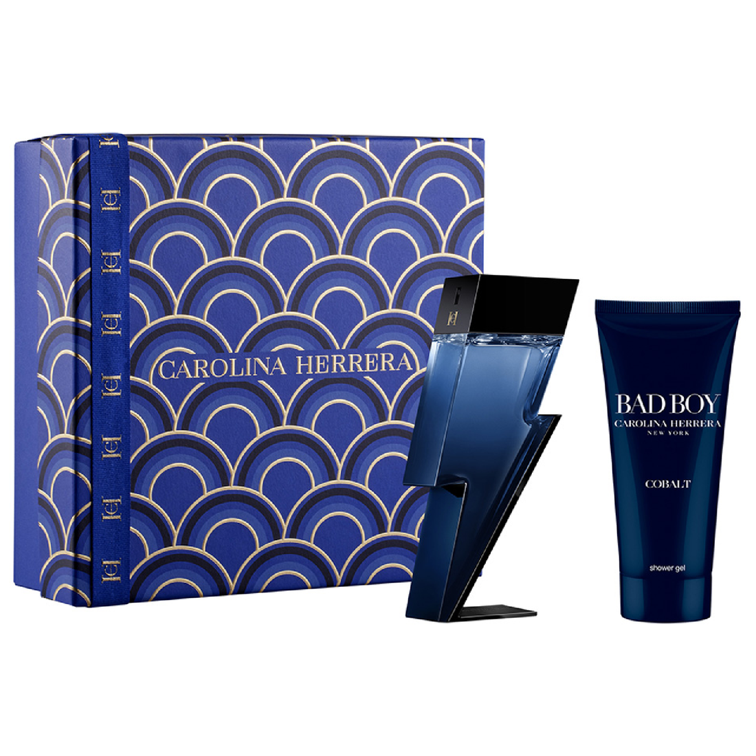 Carolina Herrera Bad Boy Cobalt Gift Set 100ml EDP + 100ml Shower Gel