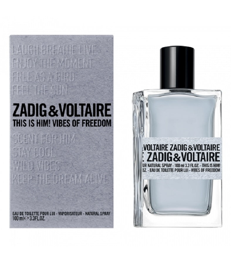 Zadig & Voltaire This is Him! Vibes of Freedom Eau de Toilette 100ml Spray