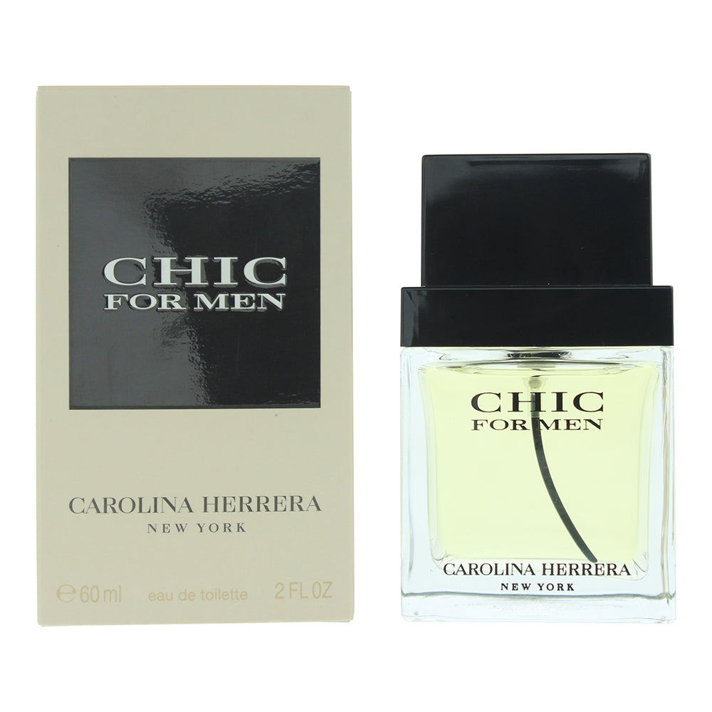 Carolina Herrera Chic For Men Eau De Toilette 60ml Spray