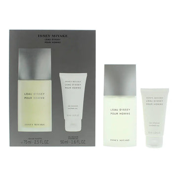 Issey Miyake L'Eau d'Issey Pour Homme Gift Set 75ml Eau de Toilette + 50ml Shower Gel