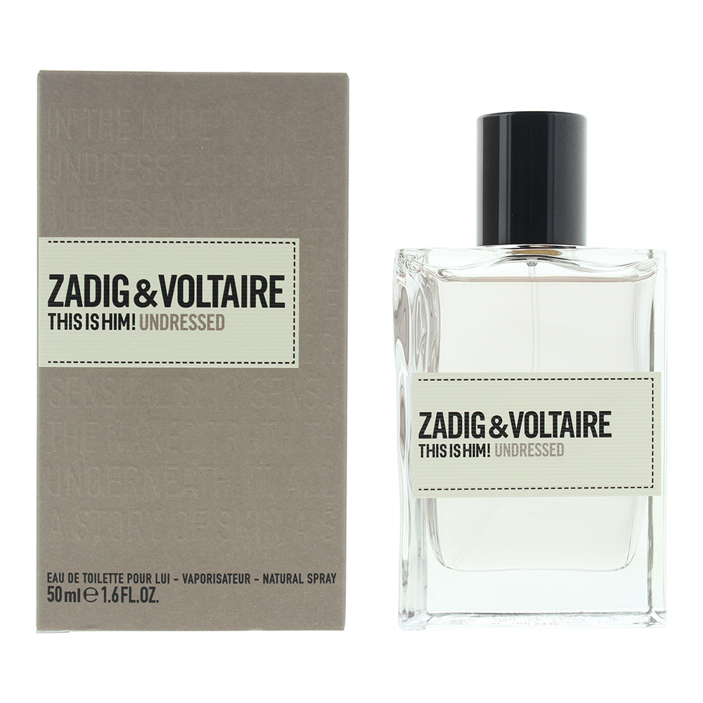 Zadig & Voltaire This Is Him! Undressed Eau de Toilette 50ml Spray