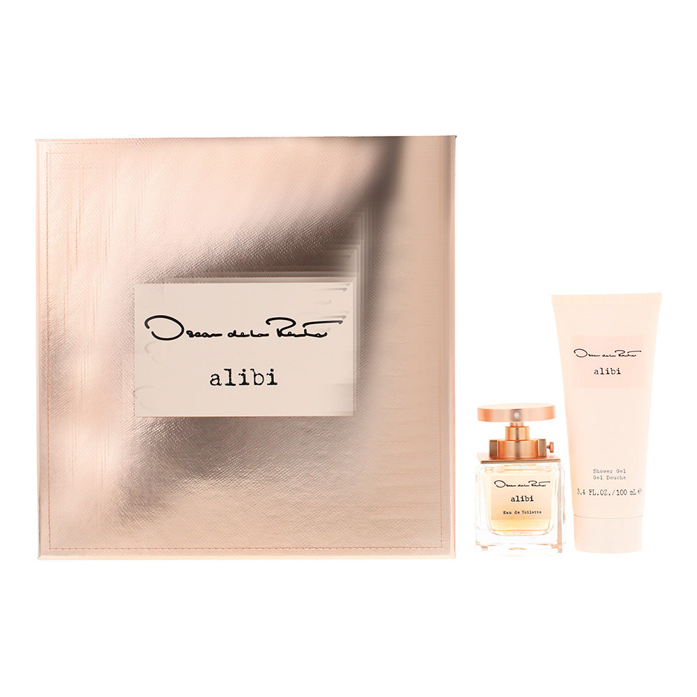 Oscar de la Renta Alibi Gift Set 50ml Eau de Toilette + 100ml Shower Gel