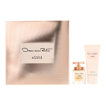 Oscar de la Renta Alibi Gift Set 50ml Eau de Toilette + 100ml Shower Gel