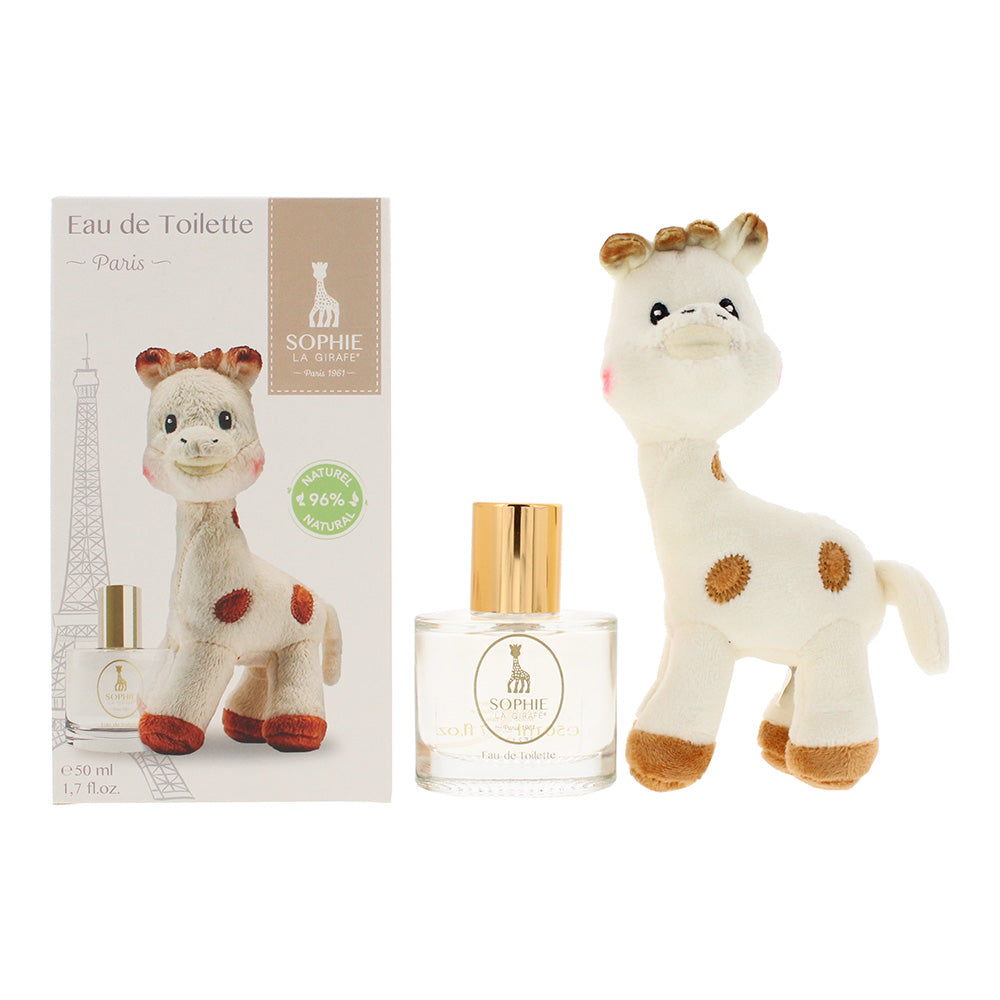 Sophie La Giraffe 2 Piece Gift Set: Eau de Toilette 50ml + Giraffe Plush Toy
